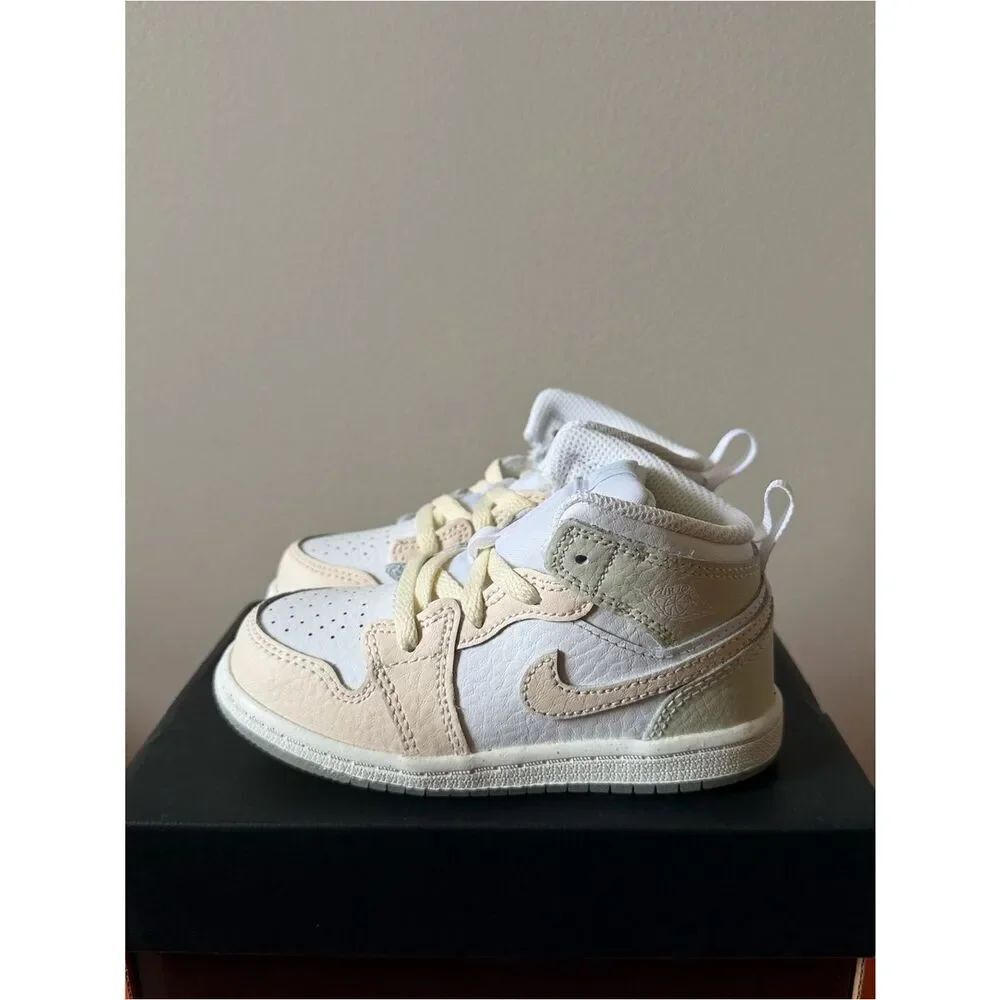 Air Jordan 1 Mid SE TD Guava Ice HJ5939-100 Size 8c